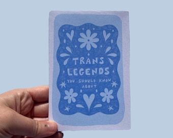 Trans Legends Mini Zine: Queer Zine