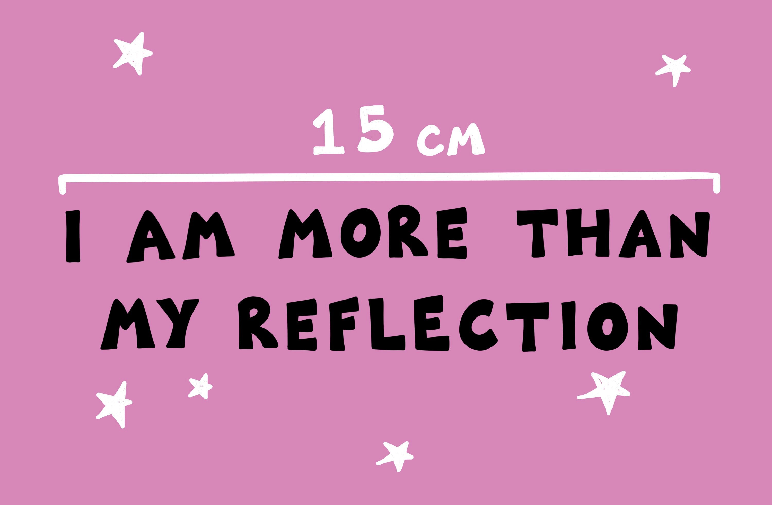 Self love mirror decal / mirror sticker / vinyl decal / Etsy