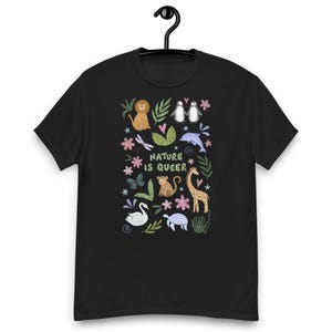 Nature is queer t-shirt