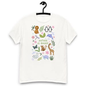 Nature is queer t-shirt