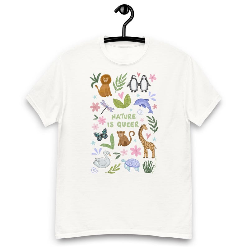 Nature is queer t-shirt