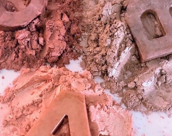 ROSE GOLD Mica Powder - 3 Pigment Shimmer Color Shades Shimmer Powder Nail Art Geode Resin Art Wax Melt Dye DIY Jewelry Pigment, 1 or All 3
