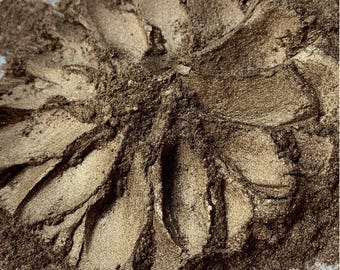 Cocoa  Mica Powder - Chocolate Pigmented Shimmer Powder DIY Nail Art Resin Art Geodes DIY Jewelry Resin Colorant