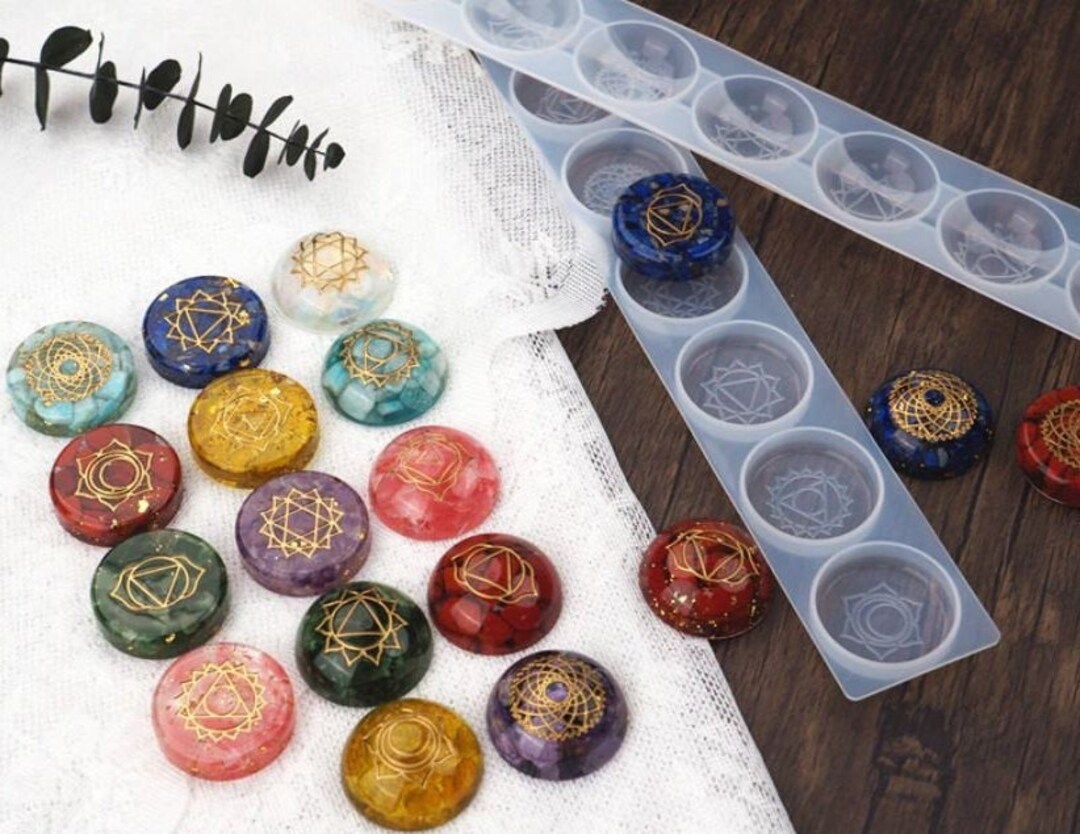 Shine Inside Resin Badge Reel Mold Angel Shape Silicone Epoxy Molds For  Jewelry