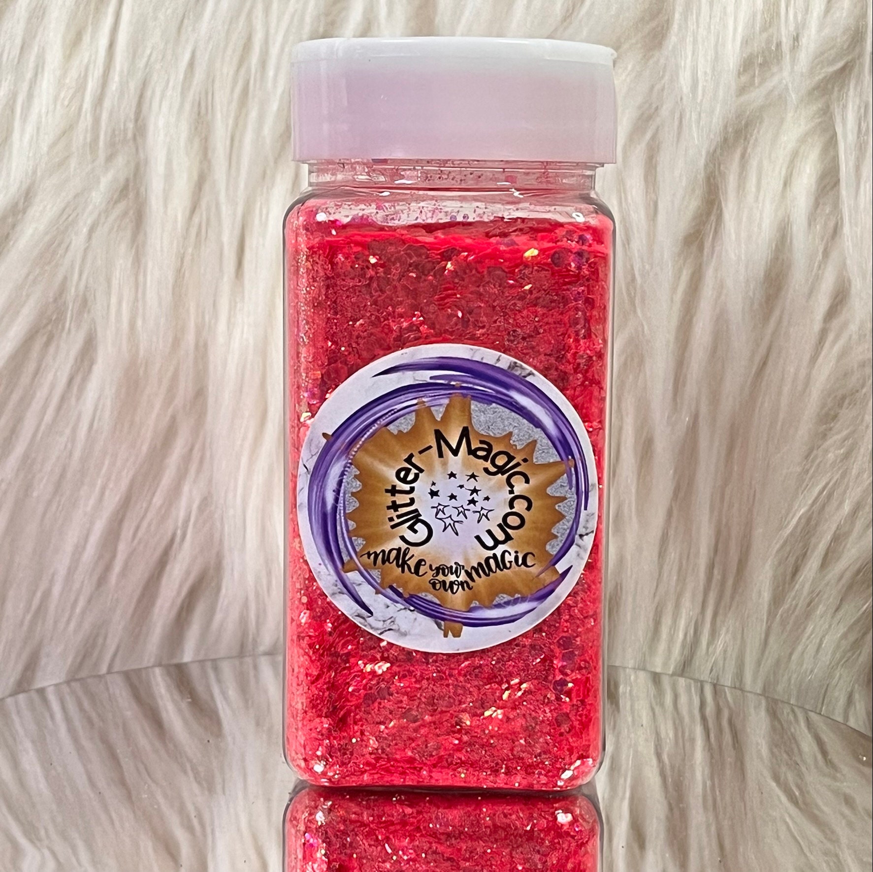 Hello Hobby Glitter Shaker - Silver - 4 oz