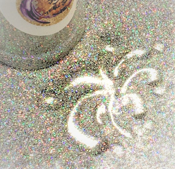 Silver Holographic Glitter (Fine), Wax Melts