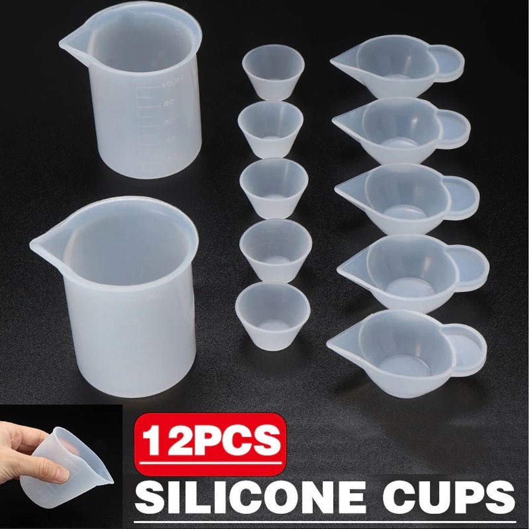 Silicone Mixing Measuring Cups – Mad Micas