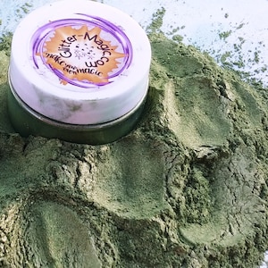 ARMY STRONG Pigmented Mica Powder - Olive Shimmer Powder / Army Green / Resin Art / Geode Art / Olive Green / Camo Colors / D I Y Jewelry