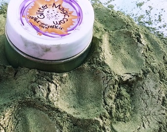 ARMY STRONG Mica Powder - Olive Shimmer Powder Resin Art Dye Geode Art Colorant Camo Colors DIY Jewelry Pigment