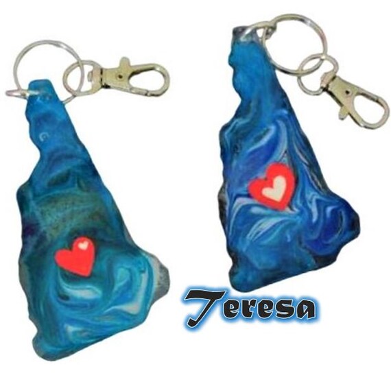 Michigan Silicone Mold Baphomet SD Keychain Resin Mold, Silicone