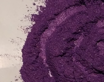 IRIS Mica Powder - Pigmented Warm Purple Shimmer Powder Nail Art Resin Art Geodes Wax Melts DIY Jewelry