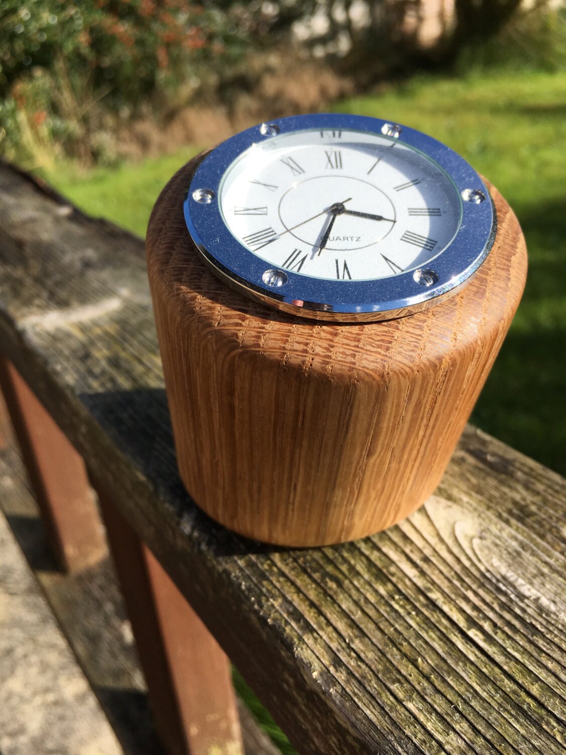 Wooden Desk Clock