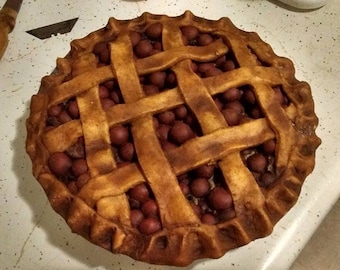 Faux Cherry Pie