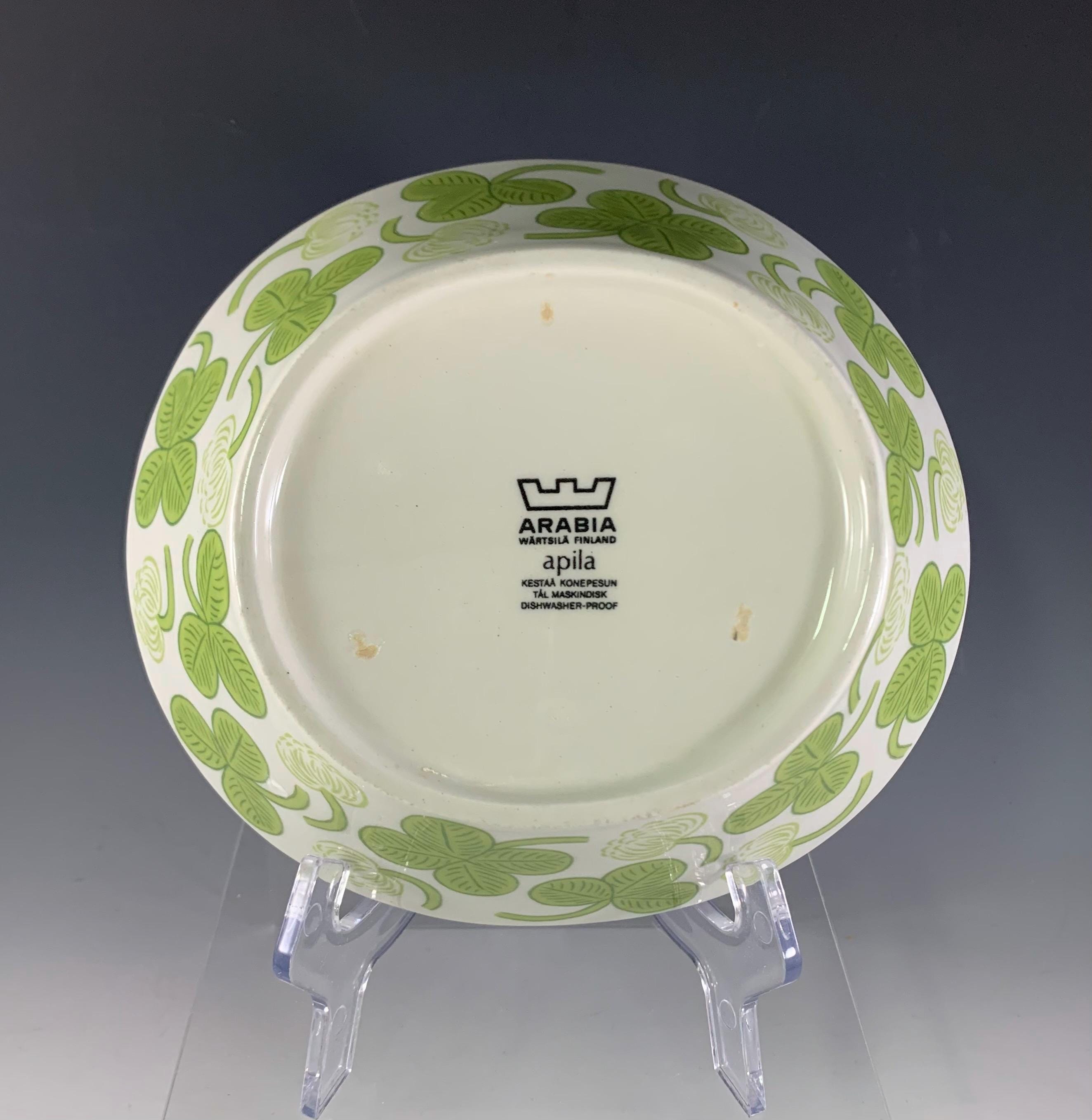 Arabia Finland APILA Bowl Designed by Birger Kaipiainen 1971 - Etsy