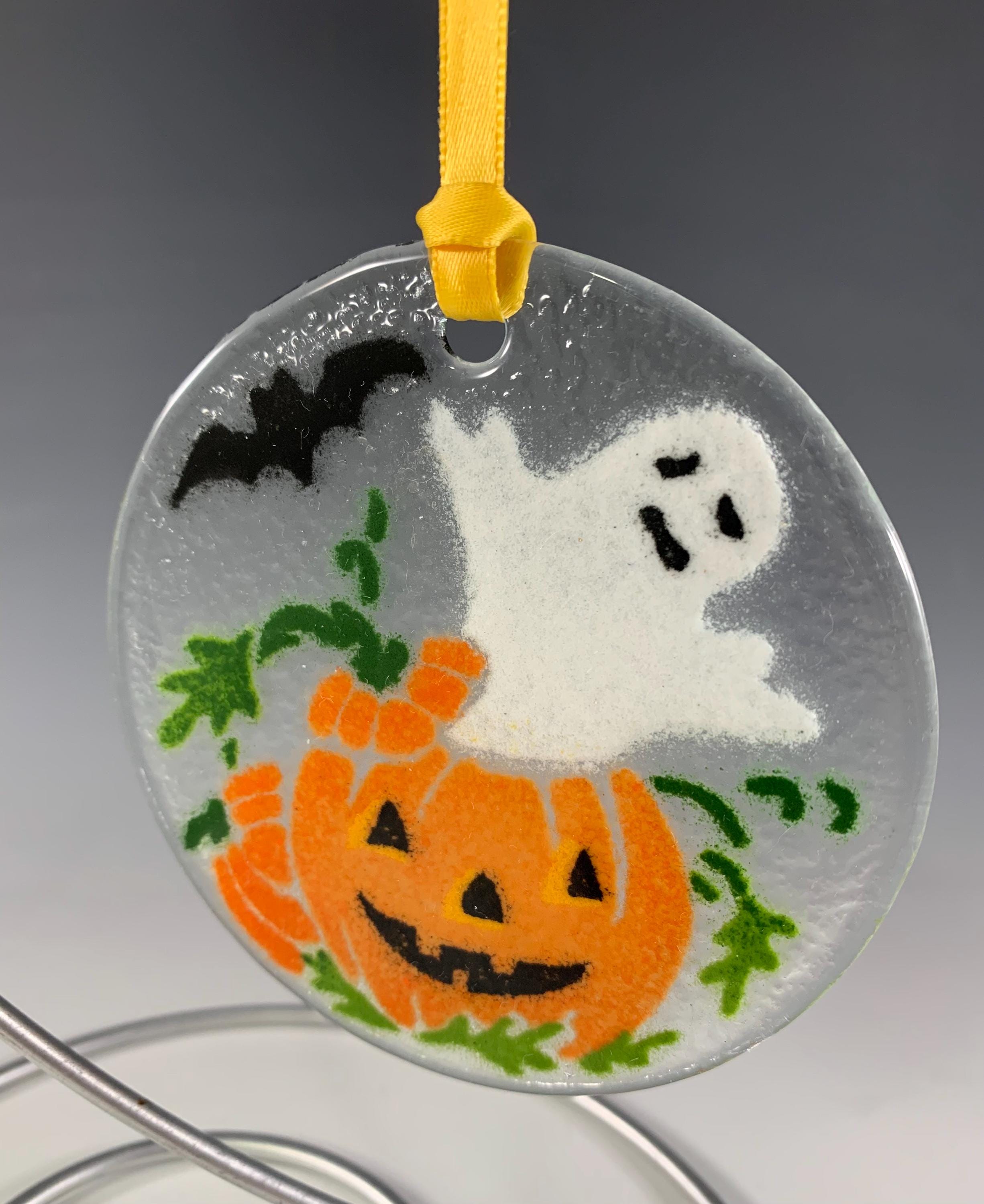 Peggy Karr Halloween Ornament/suncatcher - Etsy