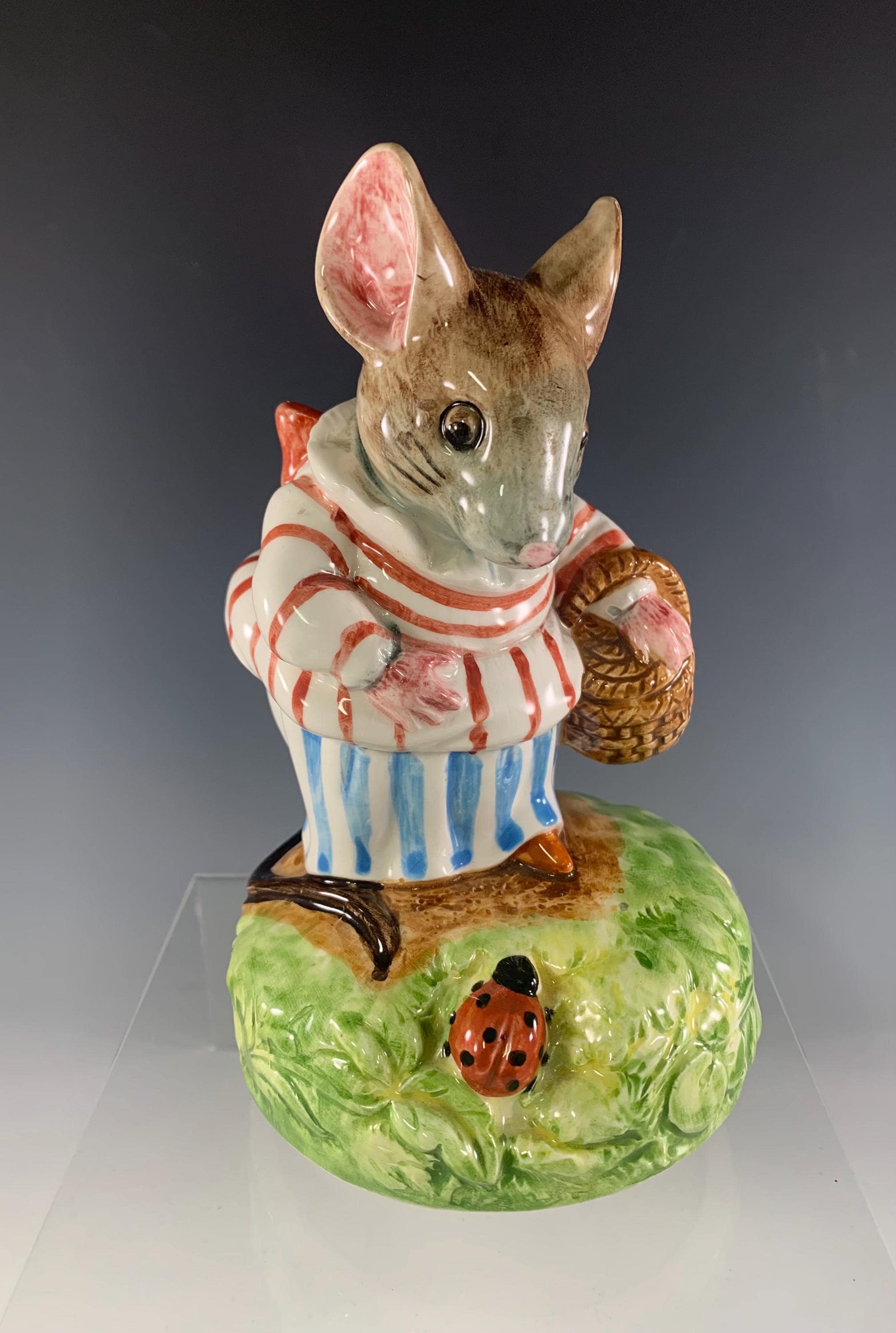 Schmid Beatrix Potter Mrs. Tittlemouse Music Box - Etsy