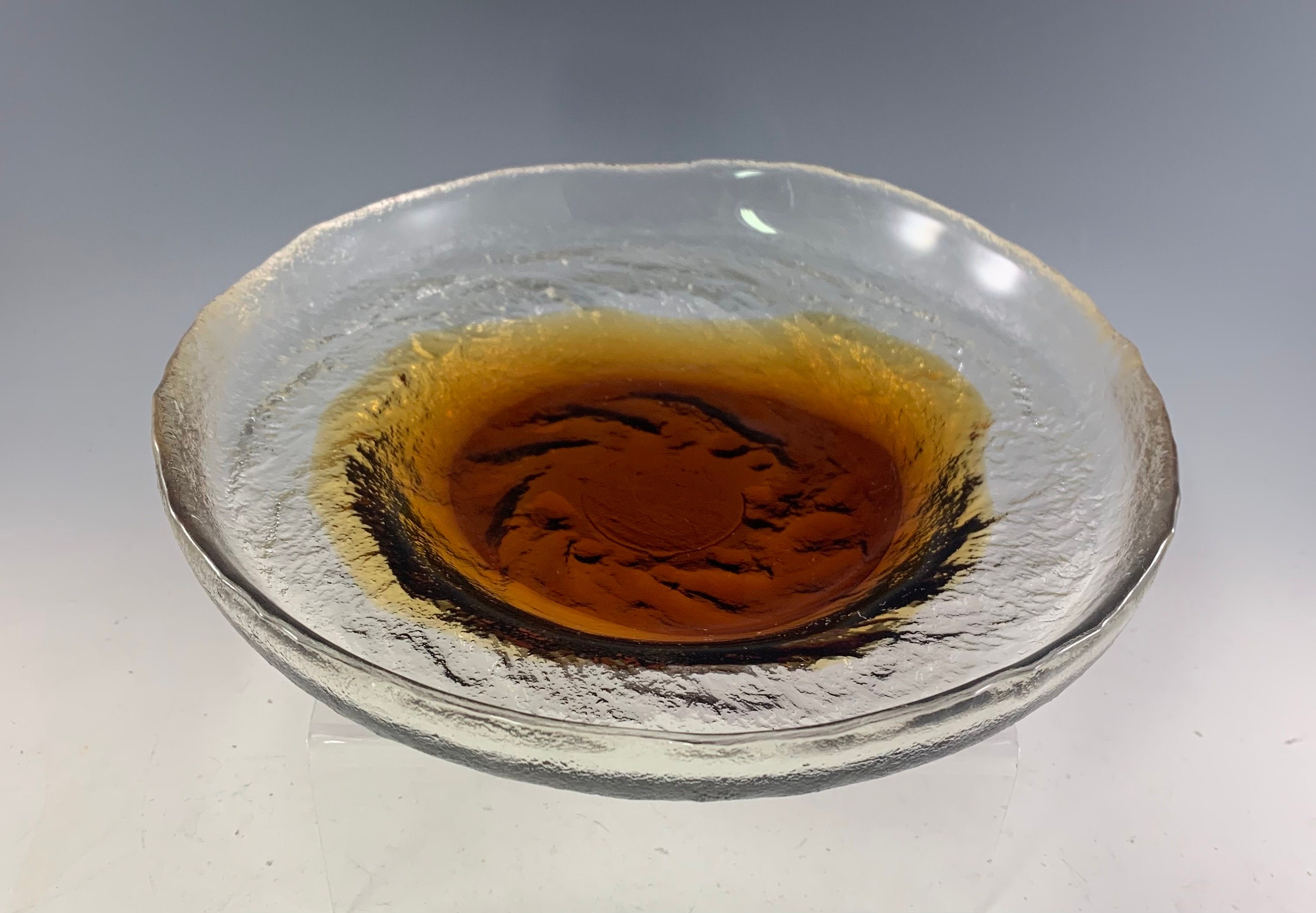 Humppila Finland Kiva Set Low Bowl Signed by Pertti Santalahti C1970s ...