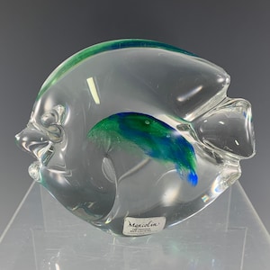 マルコリン・アート・クリスタル 魚 M240 MaRcolin マルコリン ART CRYSTAL 魚ハンドメイドスウェーデン