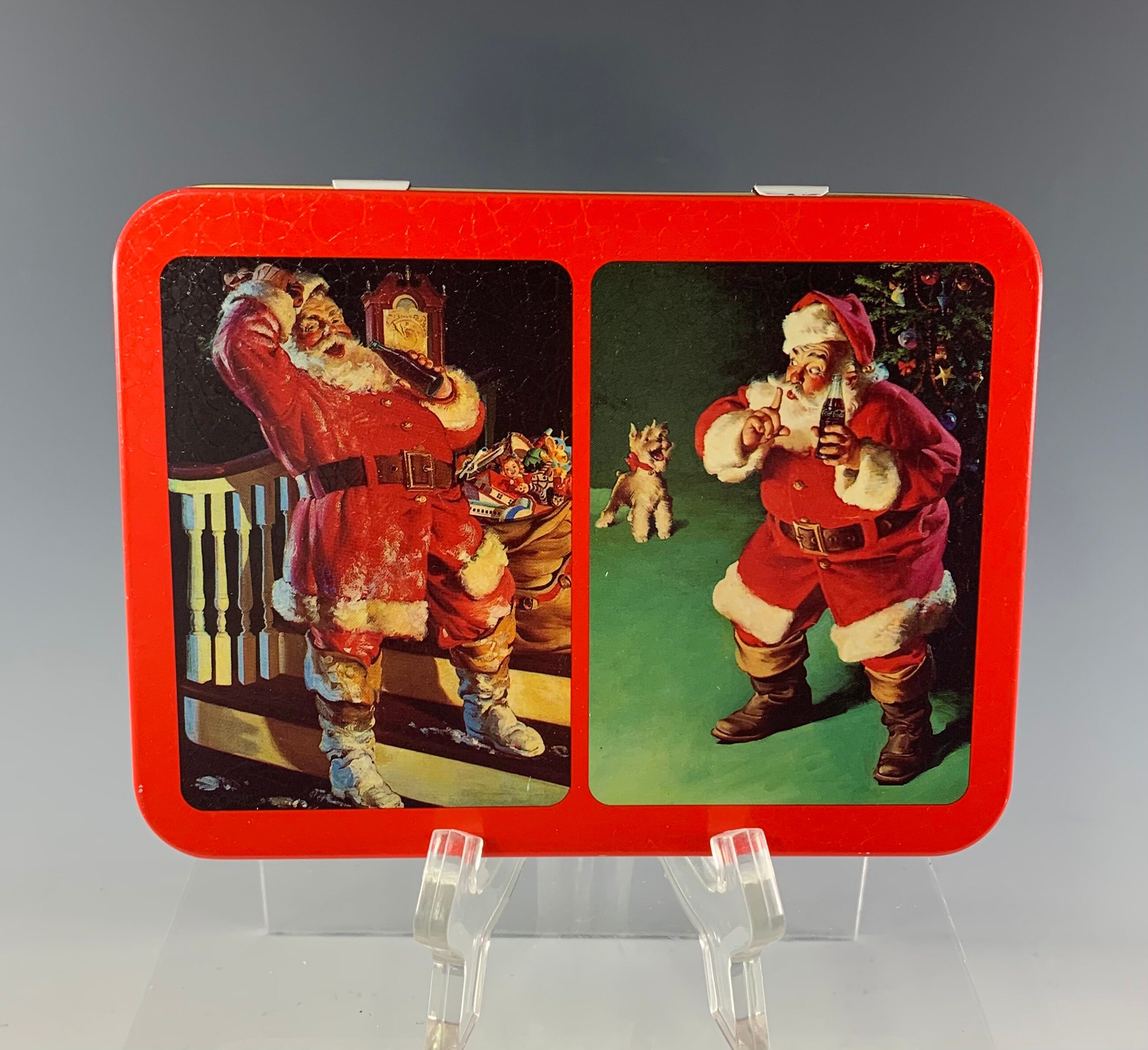 1993 Limited Edition Cocacola Nostalgia Holiday Playing Cards - Etsy