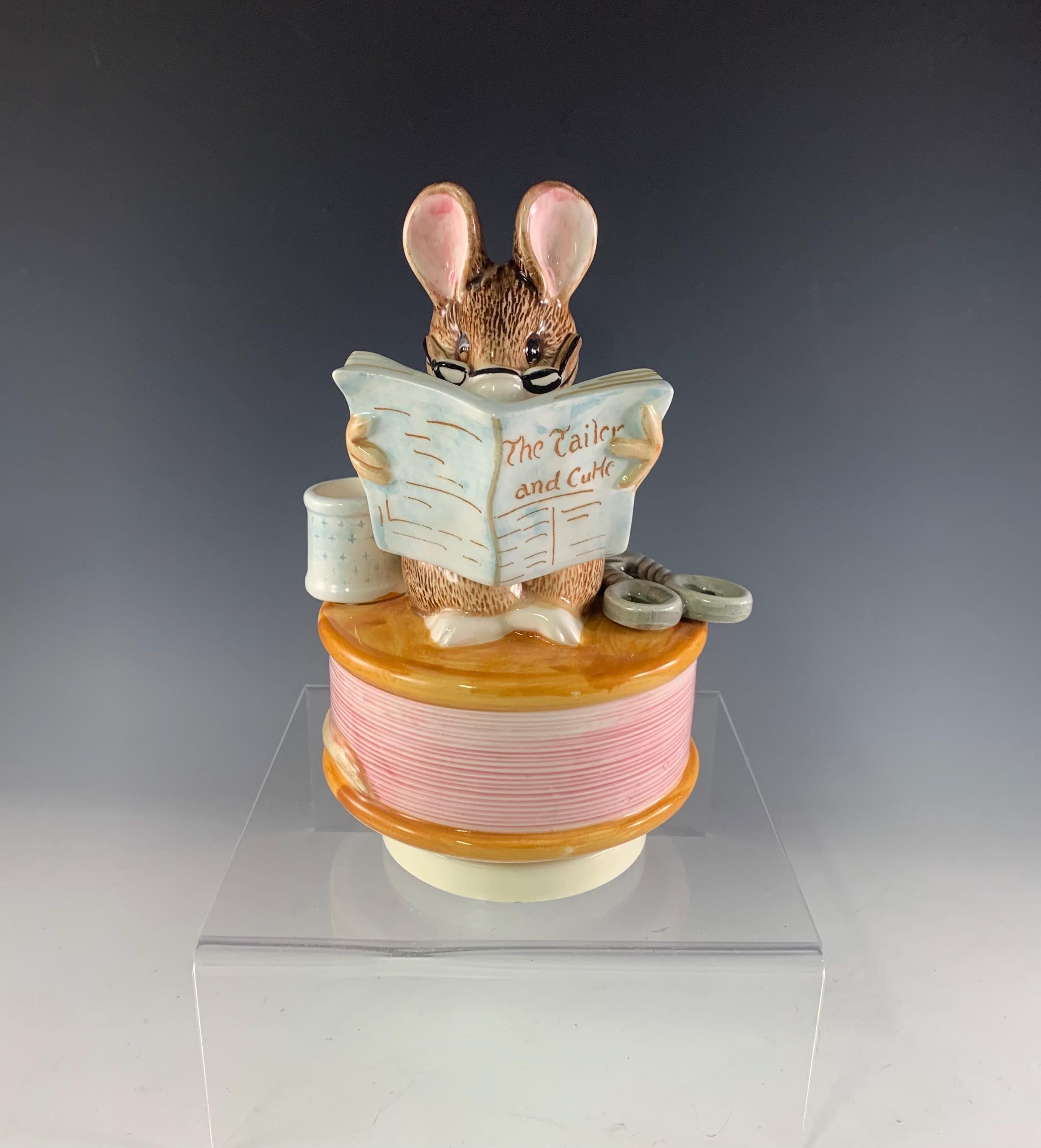 Schmid Beatrix Potter the Tailor of Gloucester Music Box - Etsy