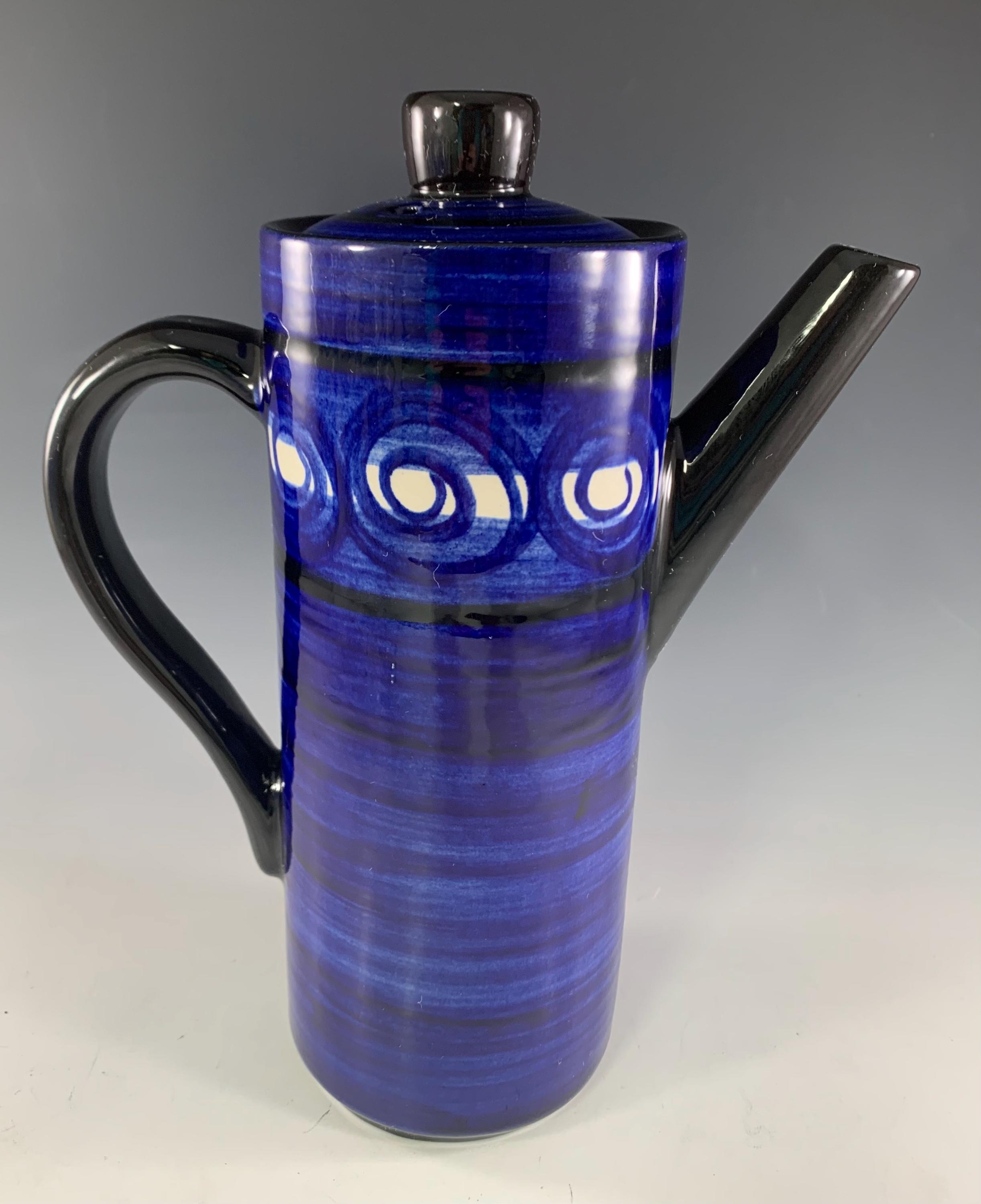 Adolf Burkhart Ceramic Coffee/espresso/teapot Made in Switzerland