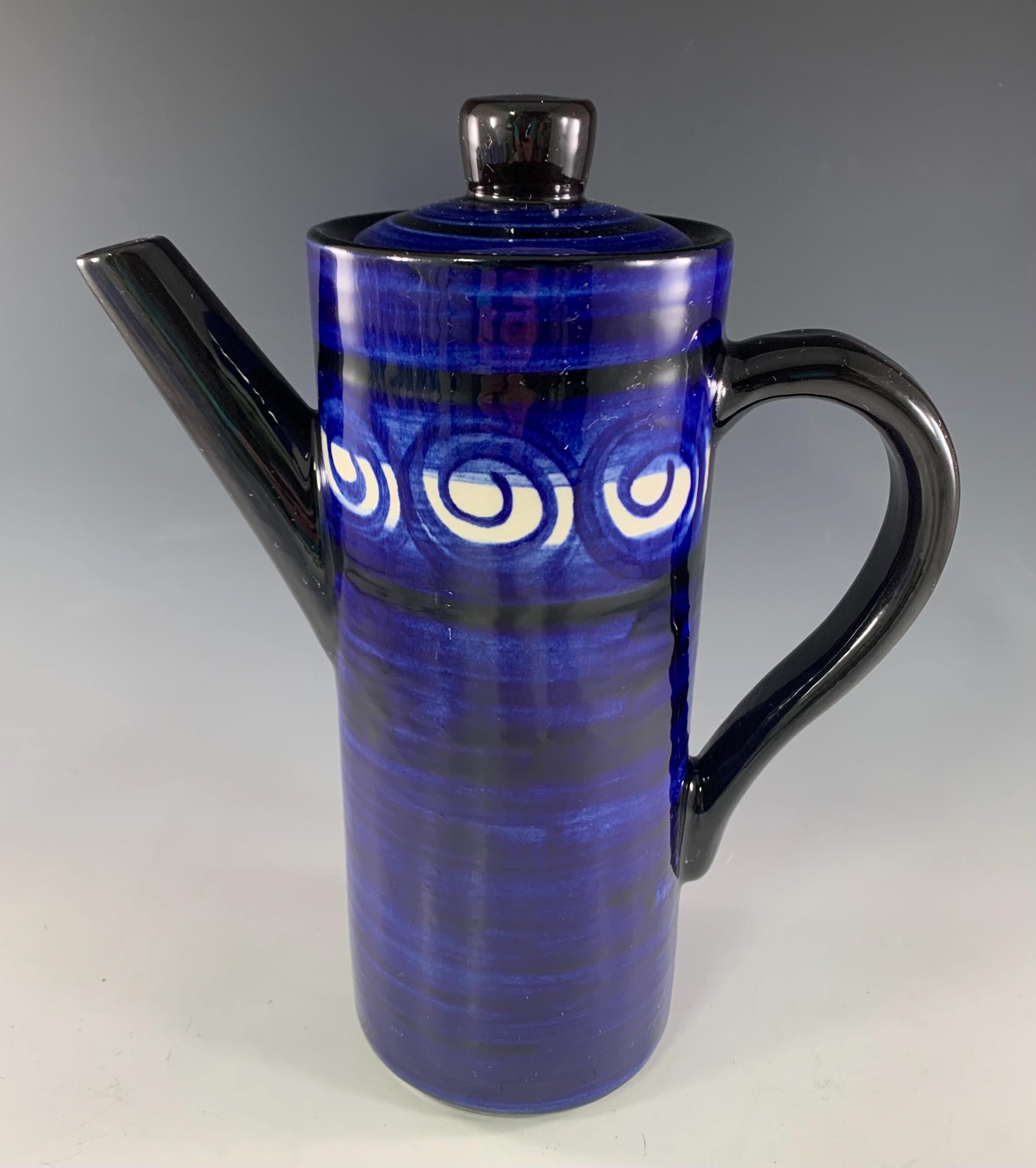 Adolf Burkhart Ceramic Coffee/espresso/teapot Made in Switzerland