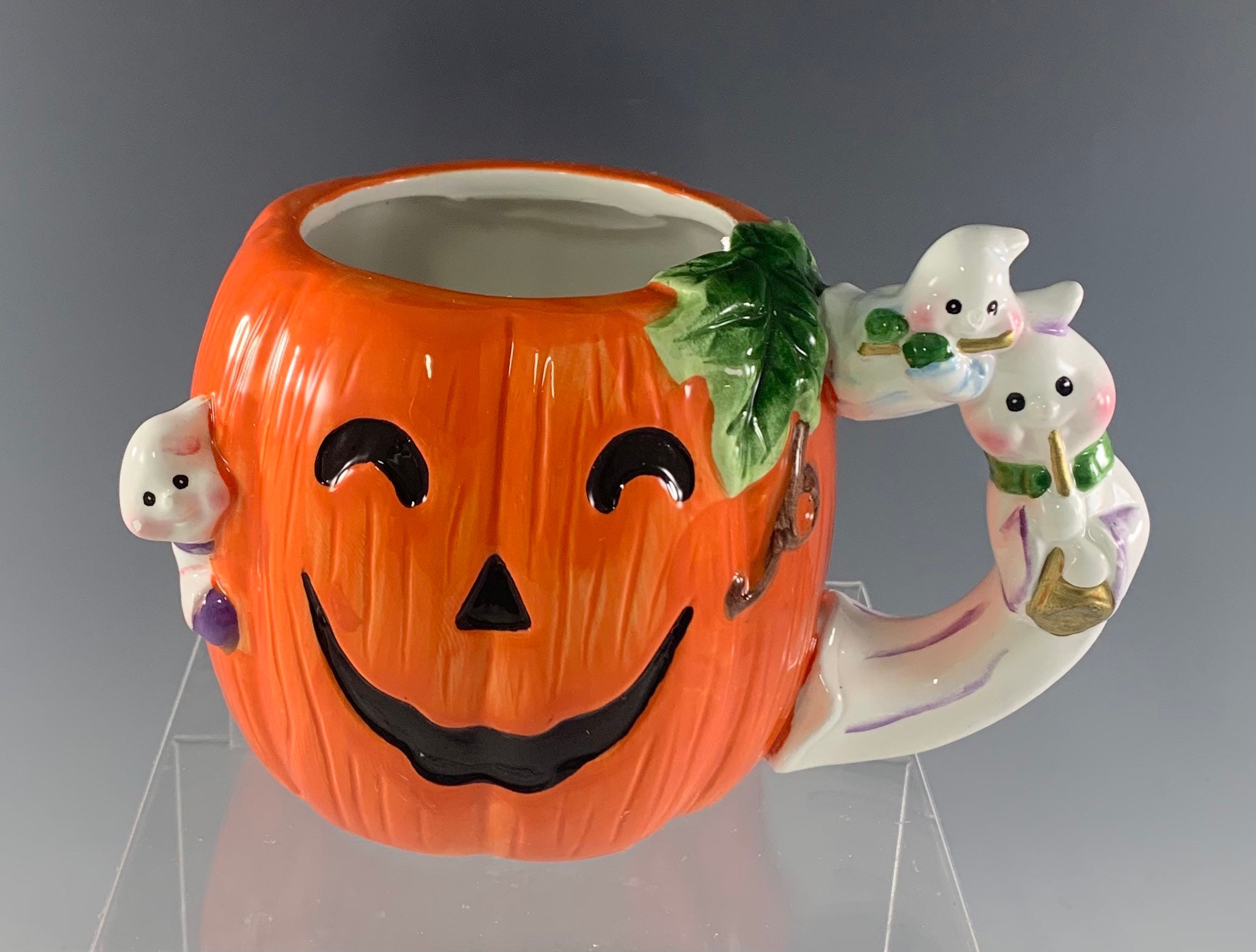 Cambridge Jack-o-Lantern Insulated Coffee Mug, 20 oz