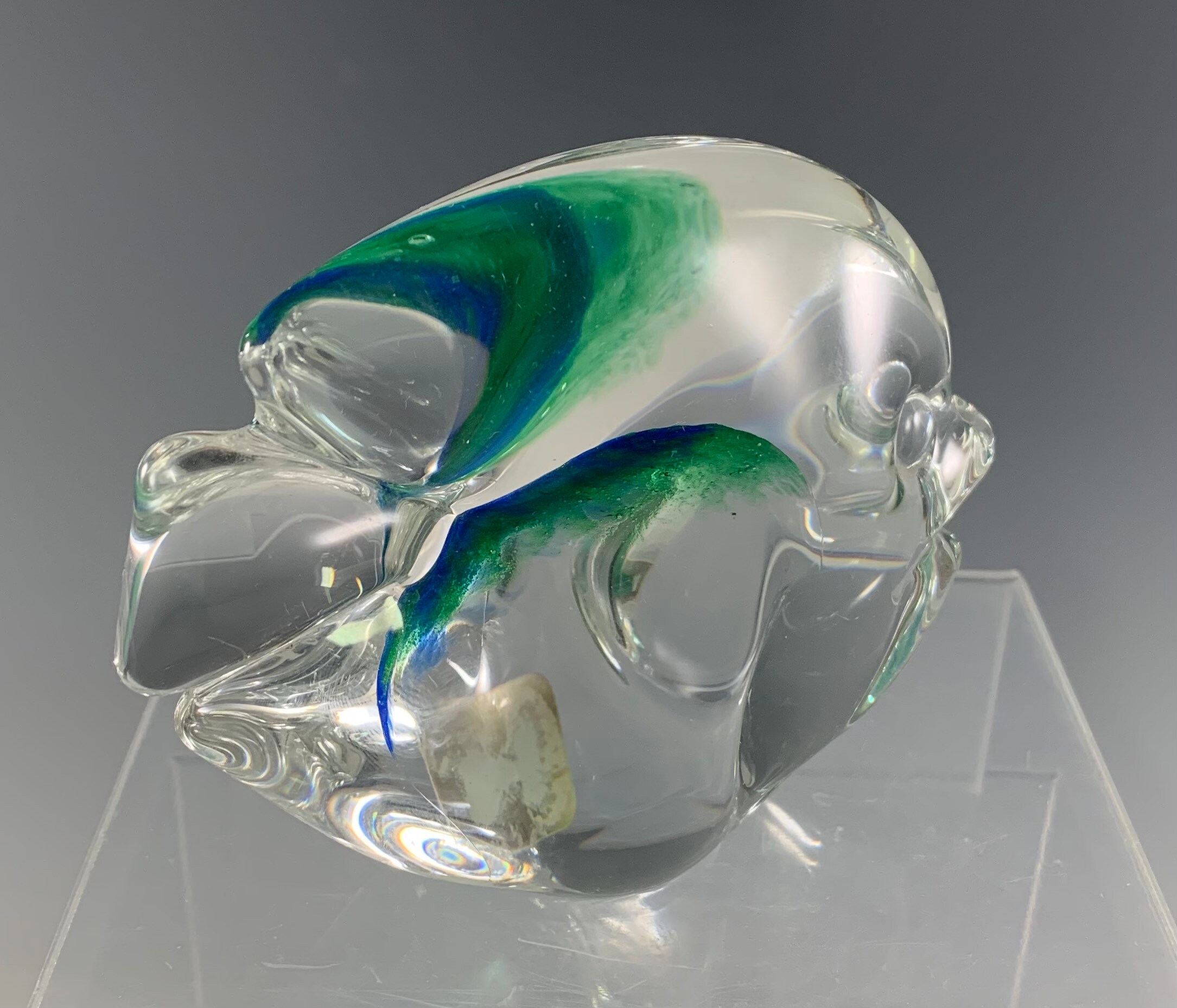 Marcolin Art Crystal Fish Figurine/Paperweight - Etsy 日本