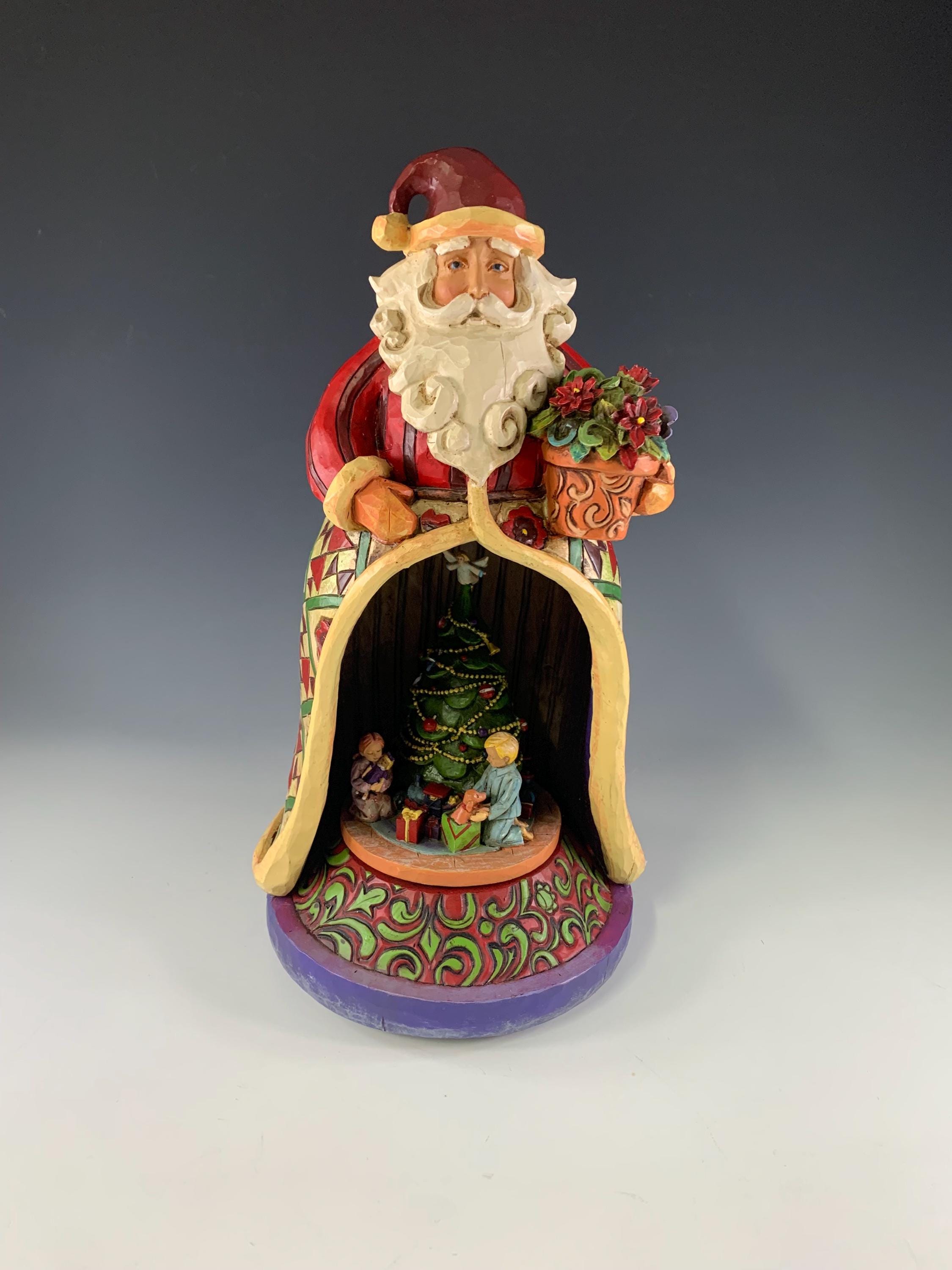 Jim Shore Christmas Santa Figurines - Etsy