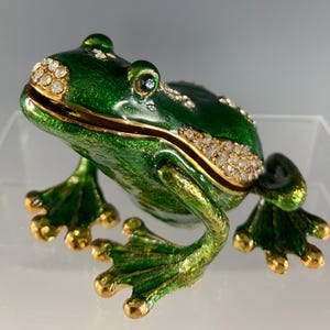 Frog Trinket Box