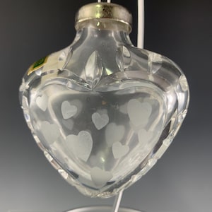 Marquis by Waterford Crystal Heart Ornament