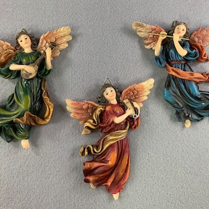 Trio of Santini Style Angels Handcrafted in Spain
