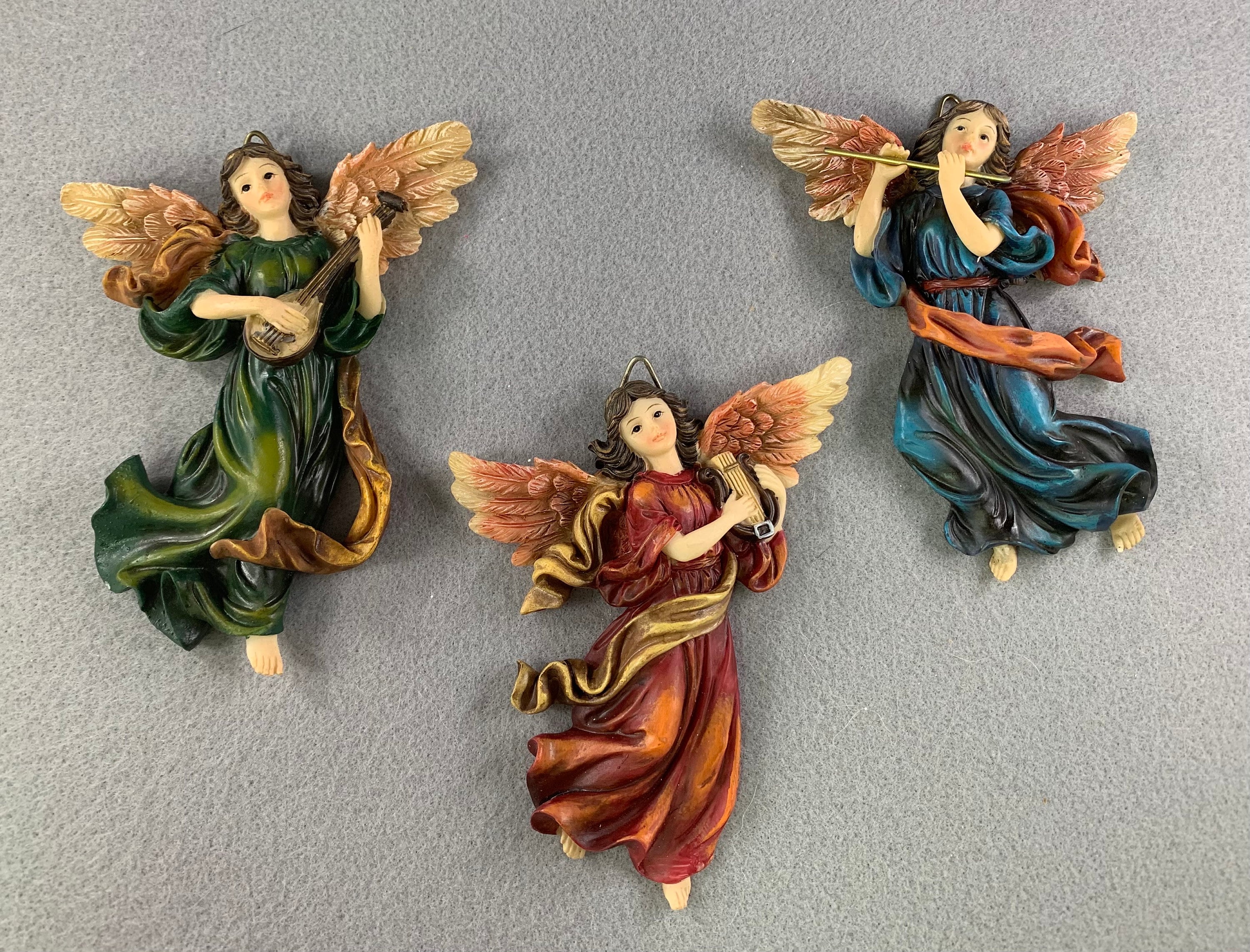 Trio of Santini Style Angels Handcrafted in Spain - Etsy