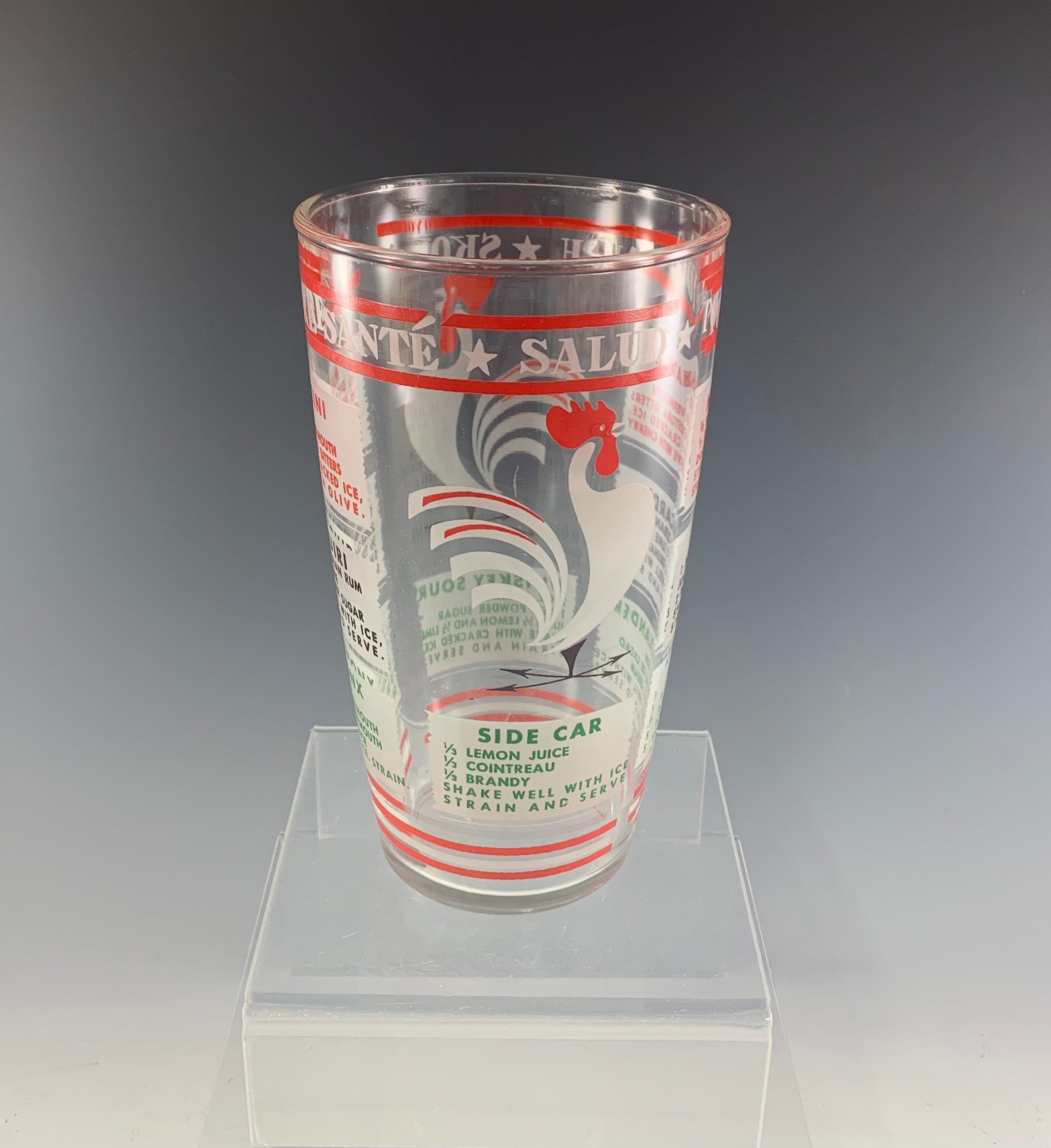 Miles Kimball 4 -Piece Glass Measuring Cup Set