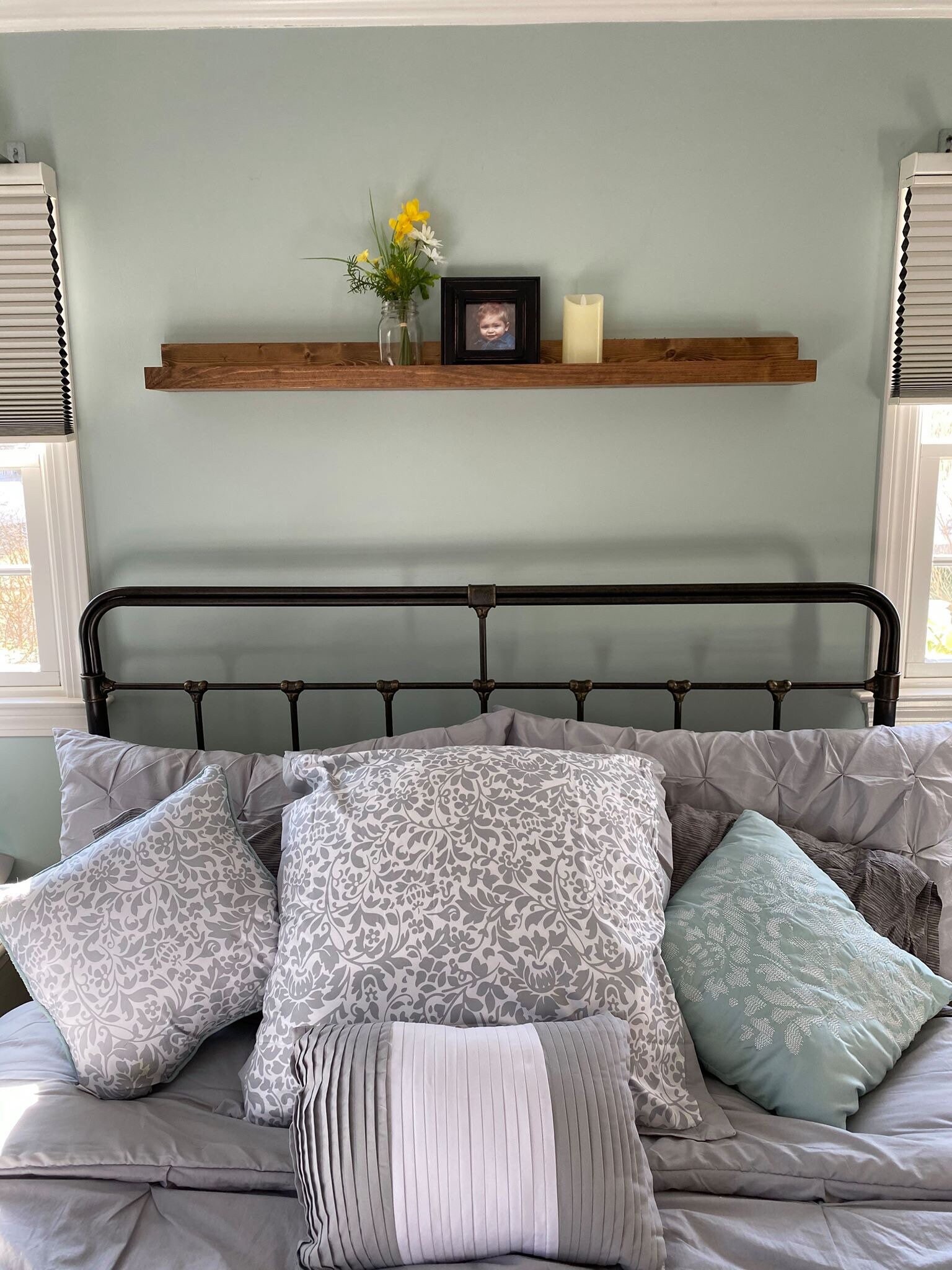 Rustic Farmhouse Style Floating Shelves / Shelf / Ledge Etsy