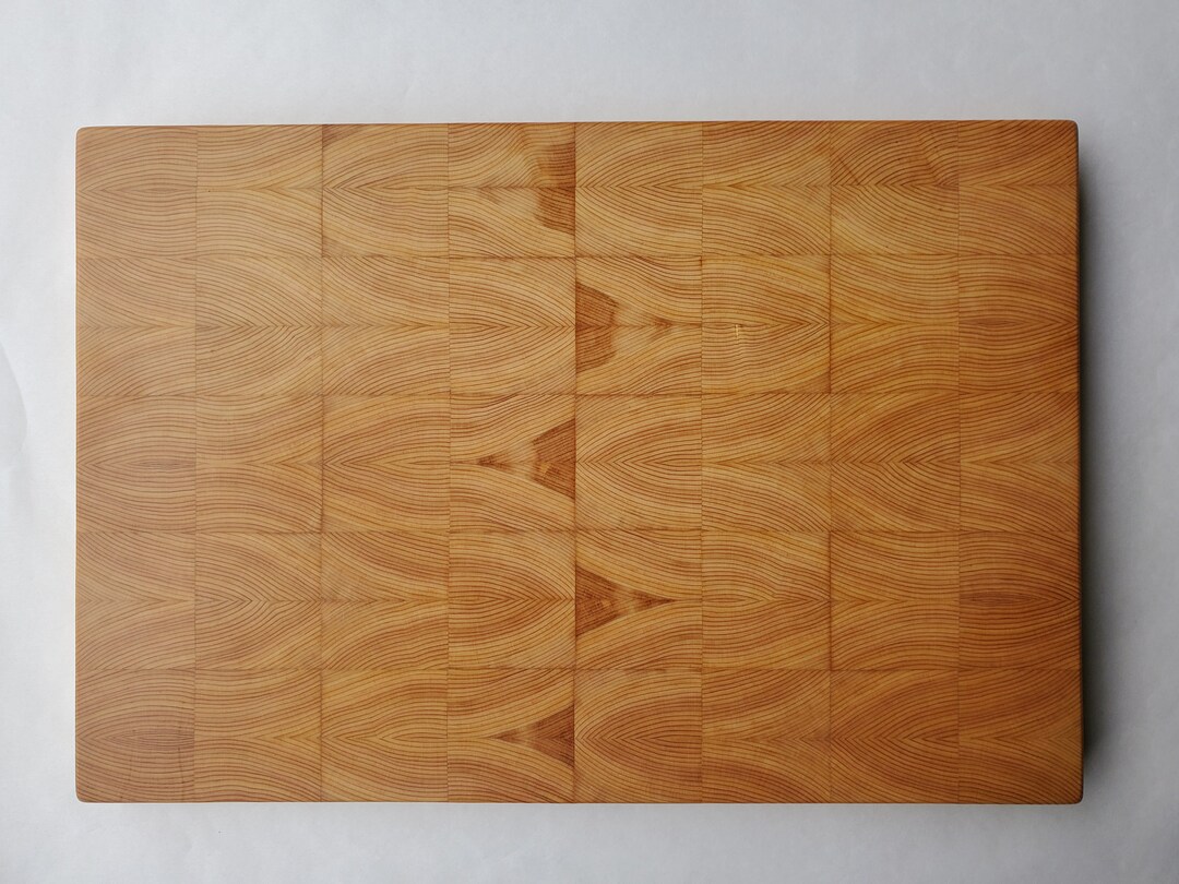 End Grain Cutting Board Made in Japan hinoki Japanese Cypress. Size