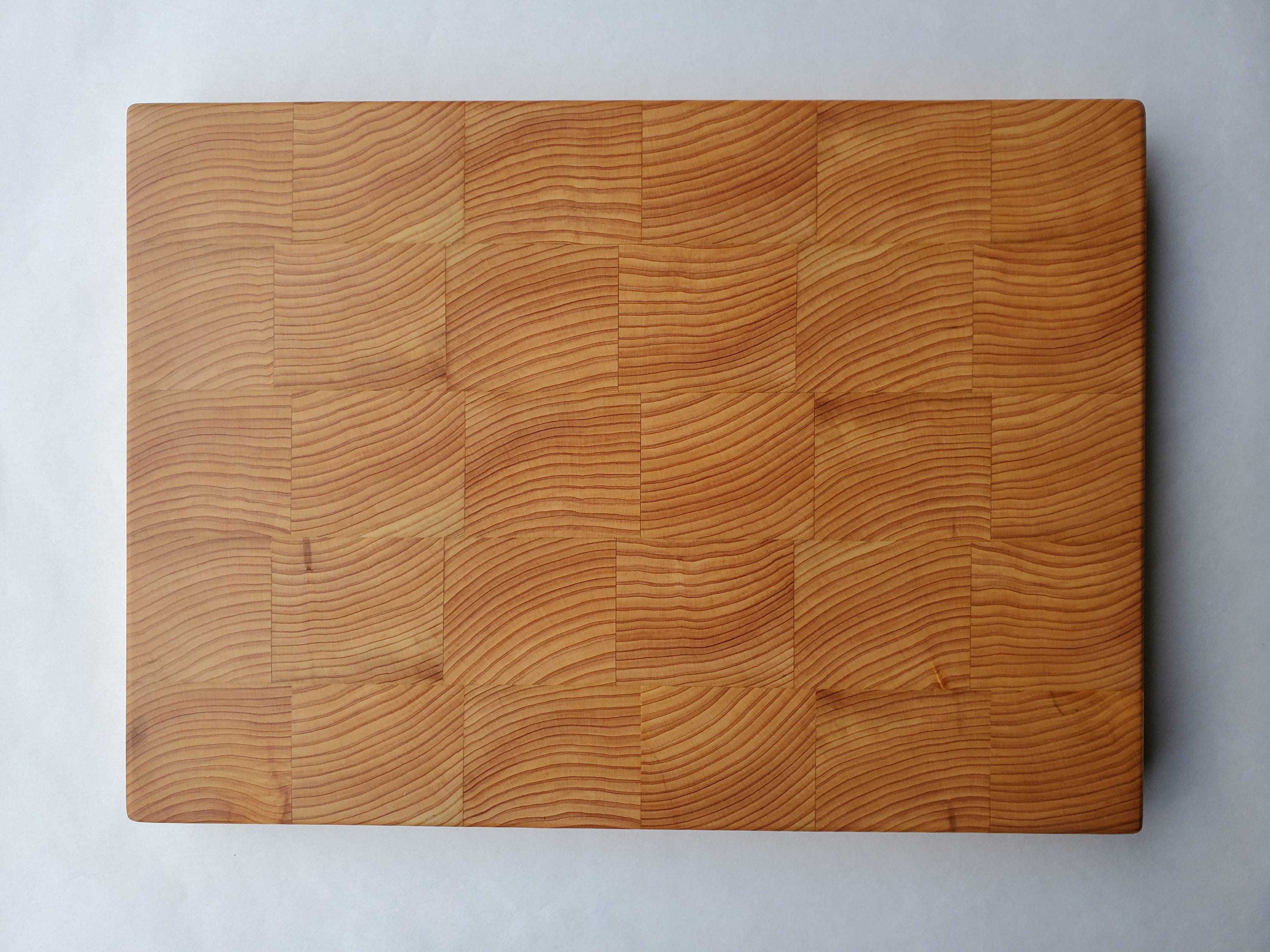 End Grain Cutting Board Made in Japan hinoki Japanese Cypress. Size