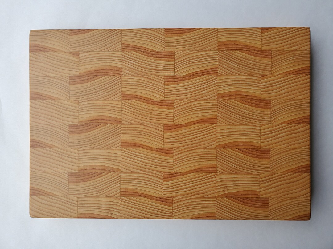 Petit End Grain Cutting Board Made in Japan hinoki Japanese Cypress