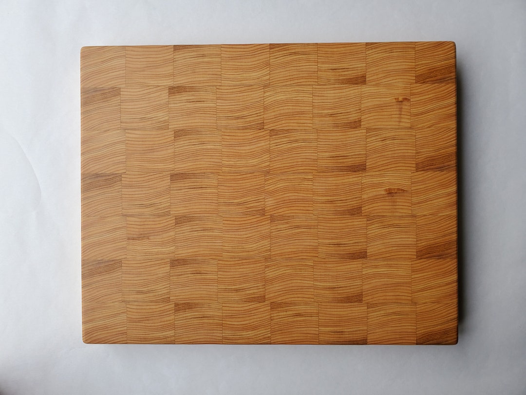 End Grain Serving/cutting Board Made in Japan hinoki Japanese Cypress