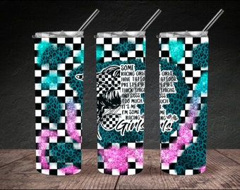 Some racing girls PNG for sublimation