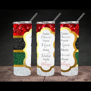 Boozy Christmas PNG per sublimazione