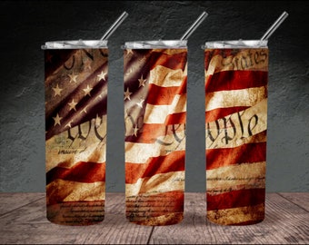 Distressed American Flag PNG for sublimation