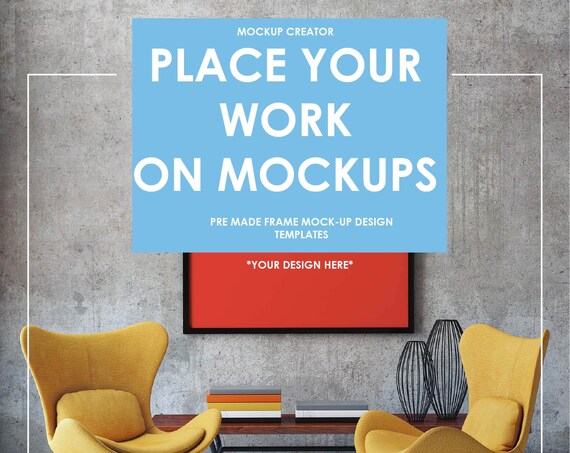 Frame Mockups Mockups Bundle Artwork In Frame Mockupsdesign Services