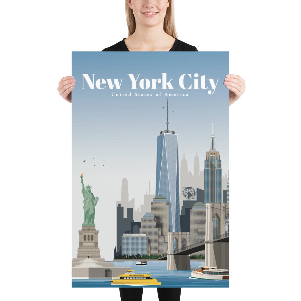 NYC プリント、ニューヨーク ウォール アート、ニューヨーク