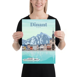 Dinant Print, Dinant Wall Art, Dinant Poster, Belgium Wall Art Print ...