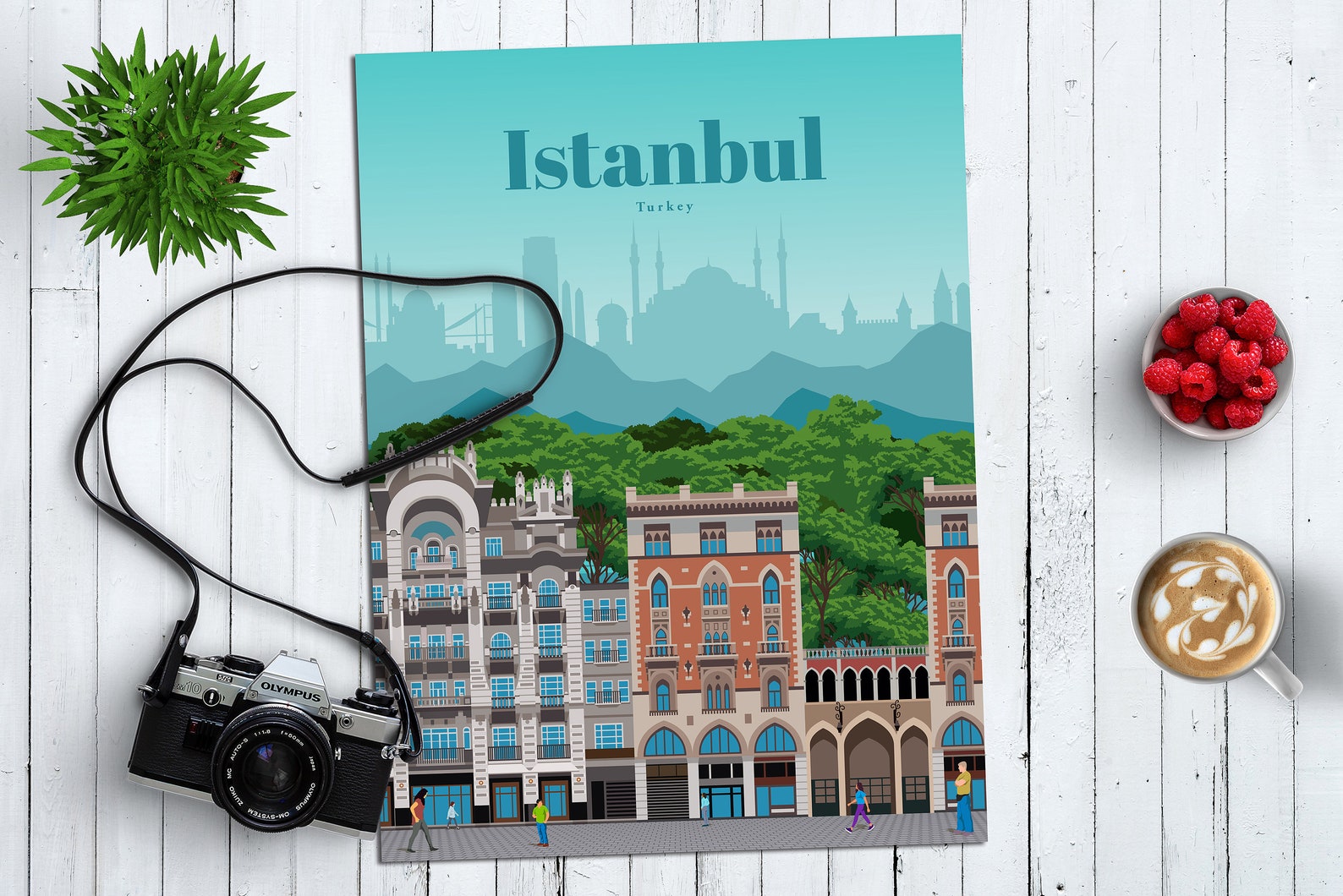 Istanbul Print Istanbul Wall Art Istanbul Poster Turkey Etsy UK