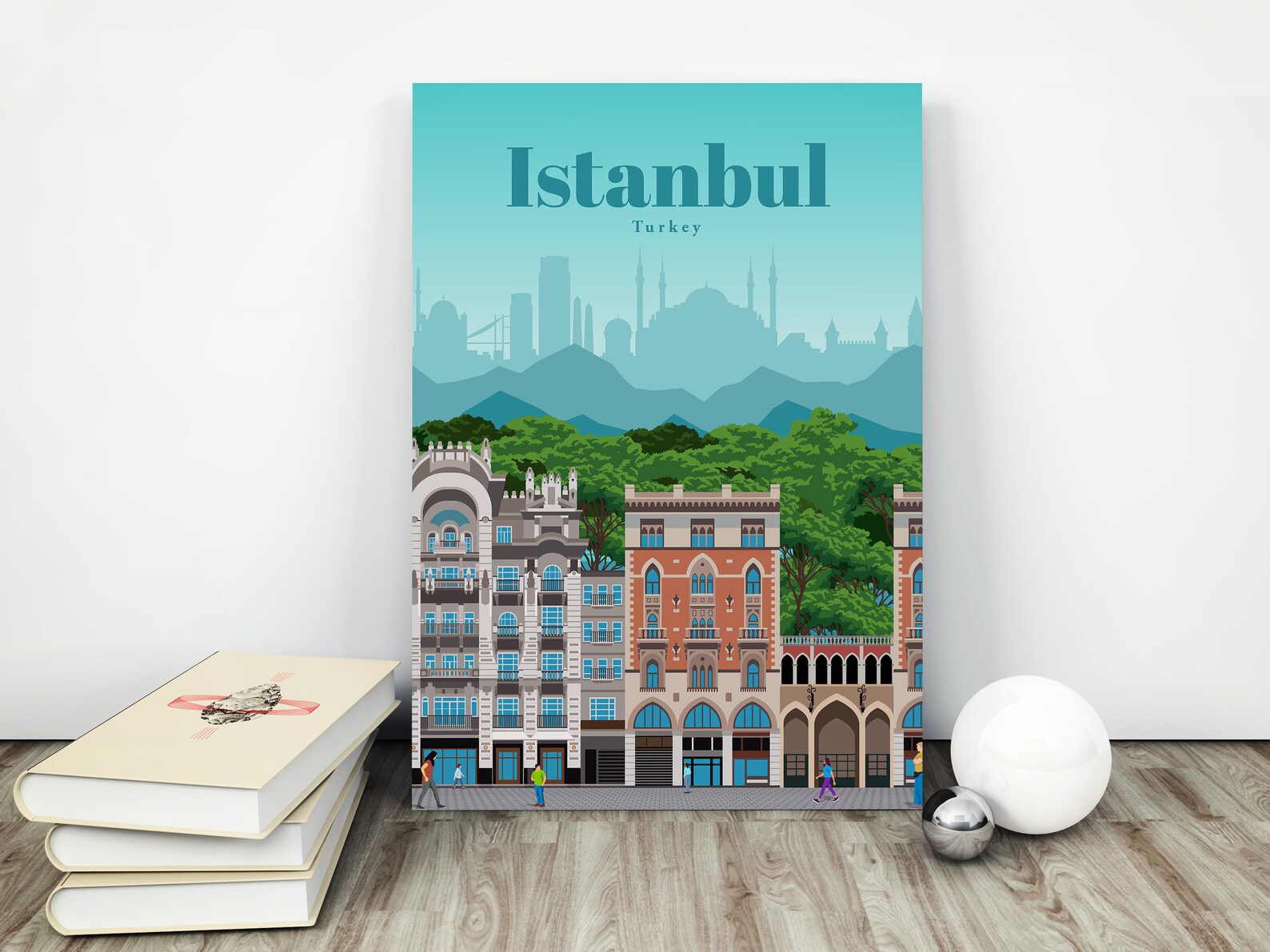 Istanbul Print Istanbul Wall Art Istanbul Poster Turkey Etsy UK