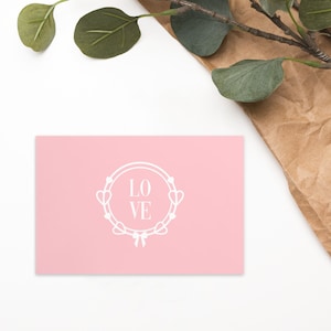 Love - Standard Postkarte