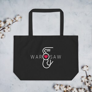Mermaid of Warsaw - Large organic tote bag