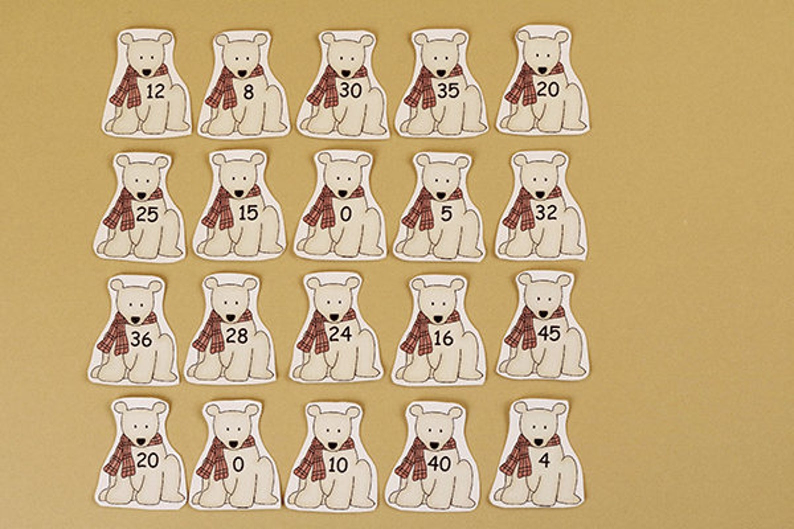Multiplication Fact Families 09 Mega Pack Polar Pals Printable File